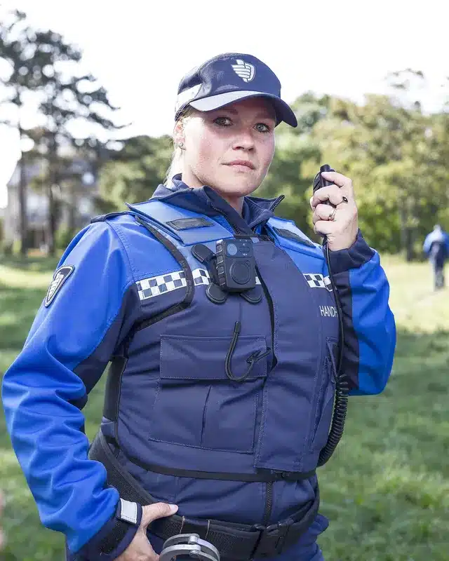 Handhaver met een ZEPCAM T2+ bodycam